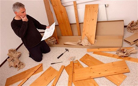 Flat pack furniture on sale builders